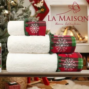 Подарунковий набір рушників, 3 шт. з ароматом Merry від La Maison