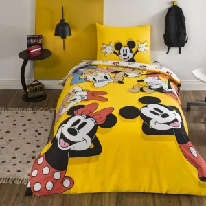 Постільна білизна Disney 160 × 220 см (полуторний) Miskey & Friends від TAC