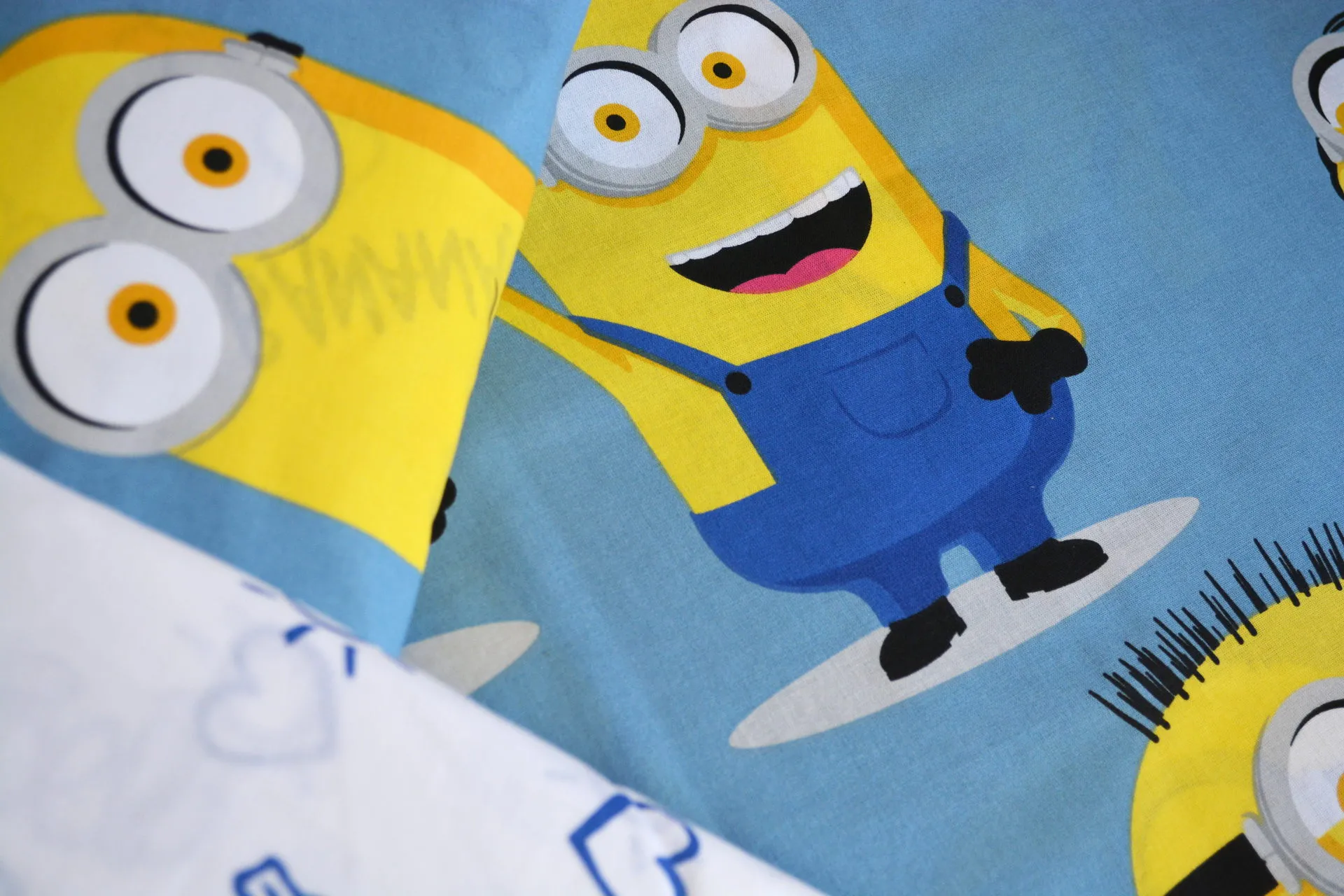 Постільна білизна Disney 160 × 220 см (полуторний) Minions Bananas від TAC - Зображення 3