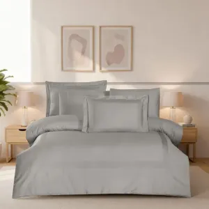 Постільна білизна Mona Premium Satin 300TC 200 × 220 см (євро) Montova Ash від La Romano