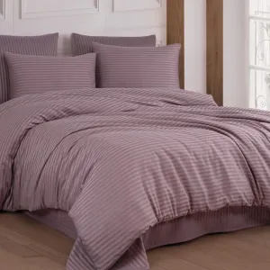Постільна білизна Stripe Satin 200 × 220 см (євро) Murdum від Cotton Shine