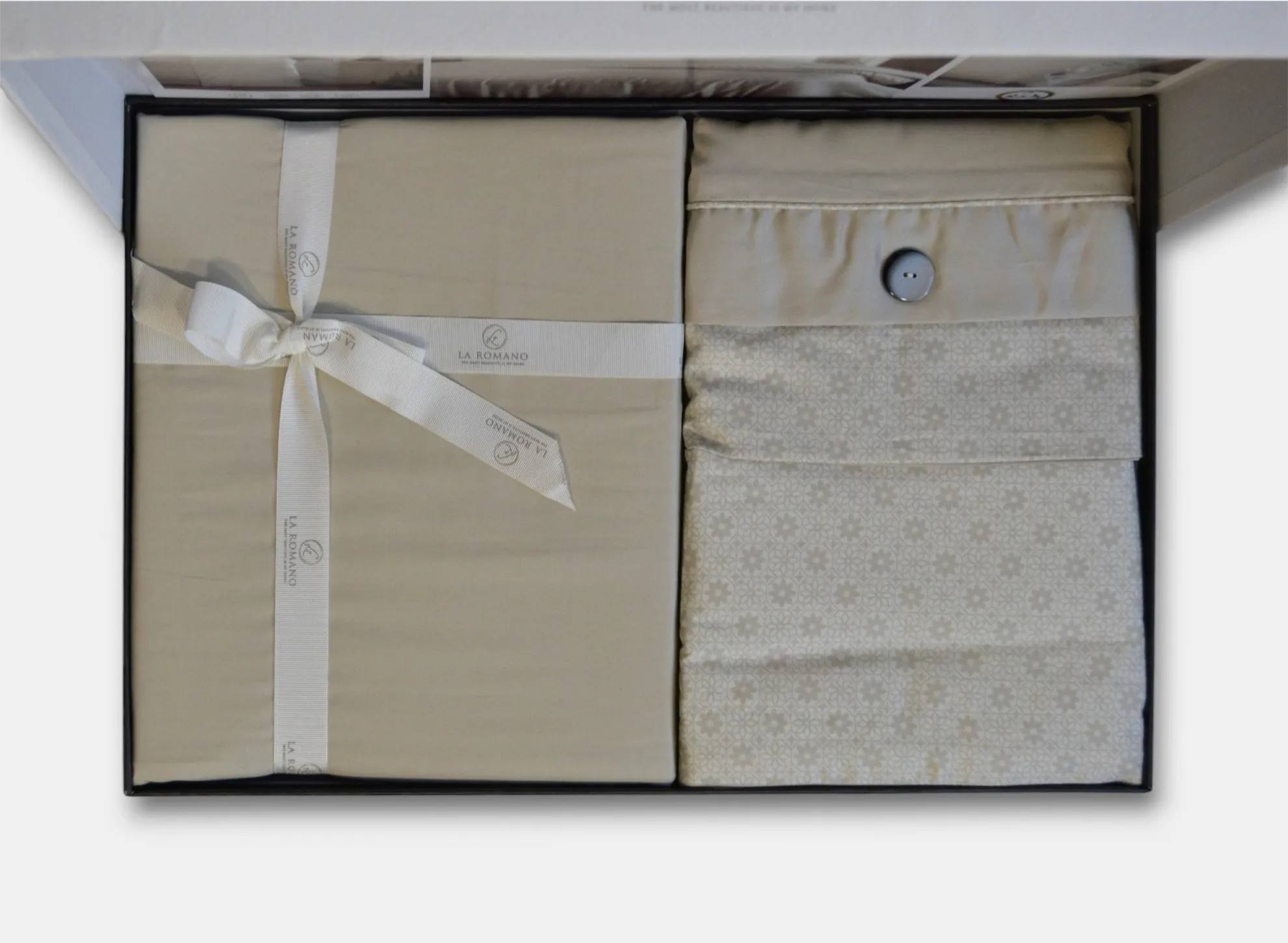 Постільна білизна Silk Satin 200 × 220 см (євро) Myron Wind від La Romano - Зображення 3