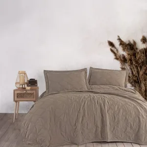 Покривало з наволочками Natural Creations 240 × 260 см (євро) Mink від Maribor