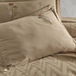 Alternative view of Постільна білизна з покривалом 200 × 220 см (євро) Noris Mustard від Saheser