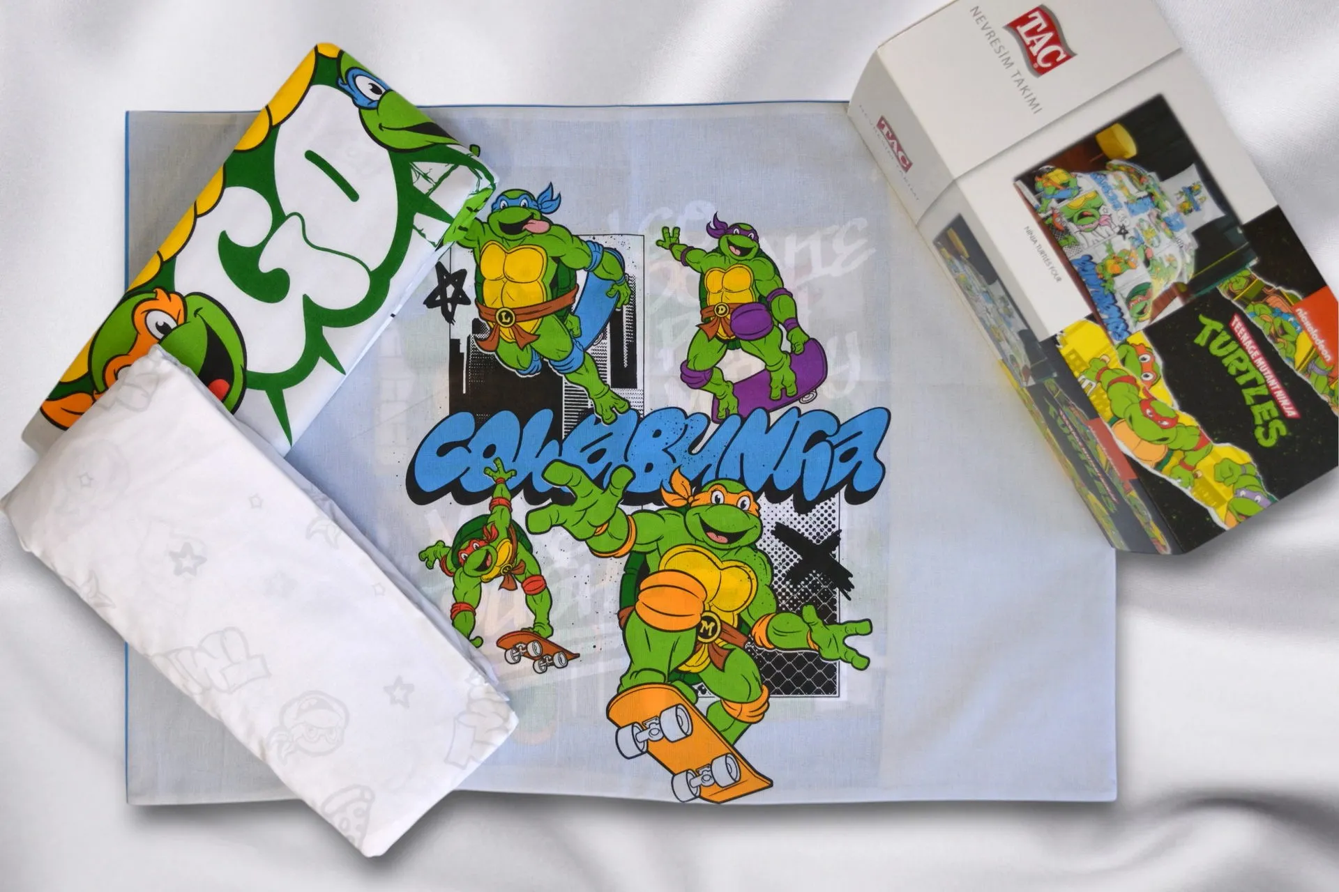 Постільна білизна Disney 160 × 220 см (полуторний) Ninja Turtles Four від TAC - Зображення 5