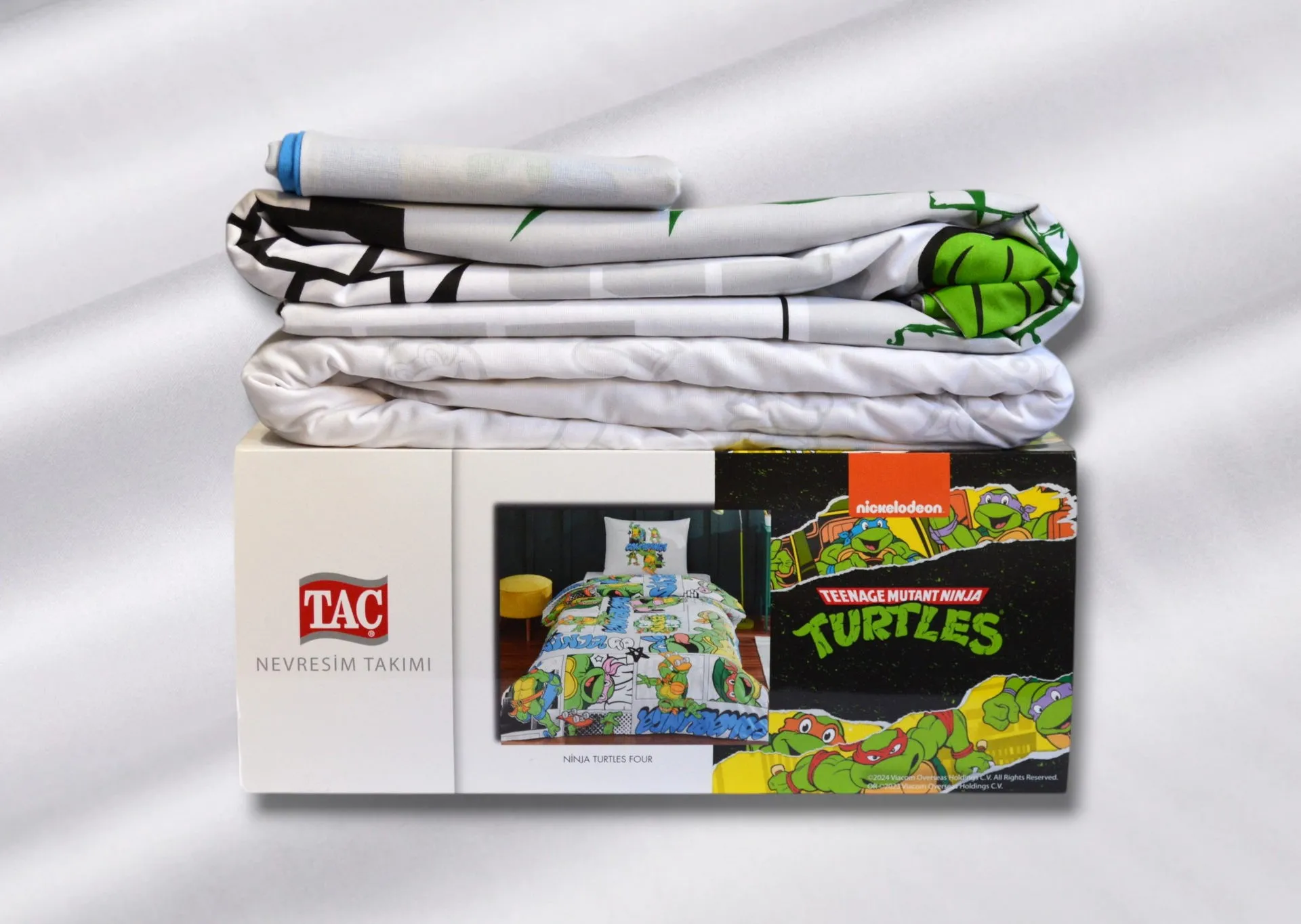 Постільна білизна Disney 160 × 220 см (полуторний) Ninja Turtles Four від TAC - Зображення 6