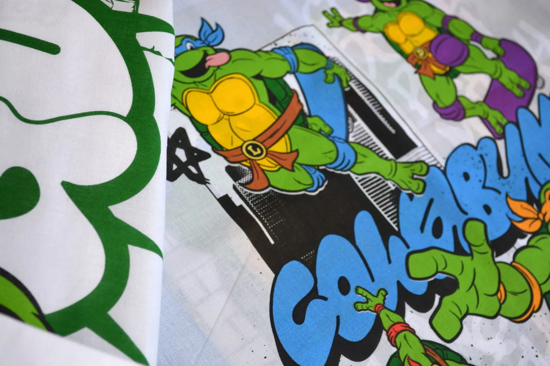 Постільна білизна Disney 160 × 220 см (полуторний) Ninja Turtles Four від TAC - Зображення 3