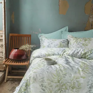 Комплект постільної білизни Cotton Satin 200 × 220 см (євро) Occale Green від Issimo