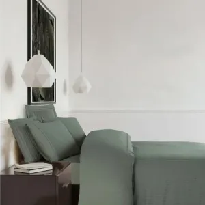 Alternative view of Постільна білизна Mona Premium Satin 300TC 200 × 220 см (євро) Orcella Moonmist від La Romano