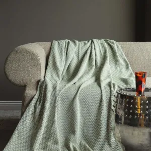 Плед Pierro 200 × 230 см Зелений від Issimo