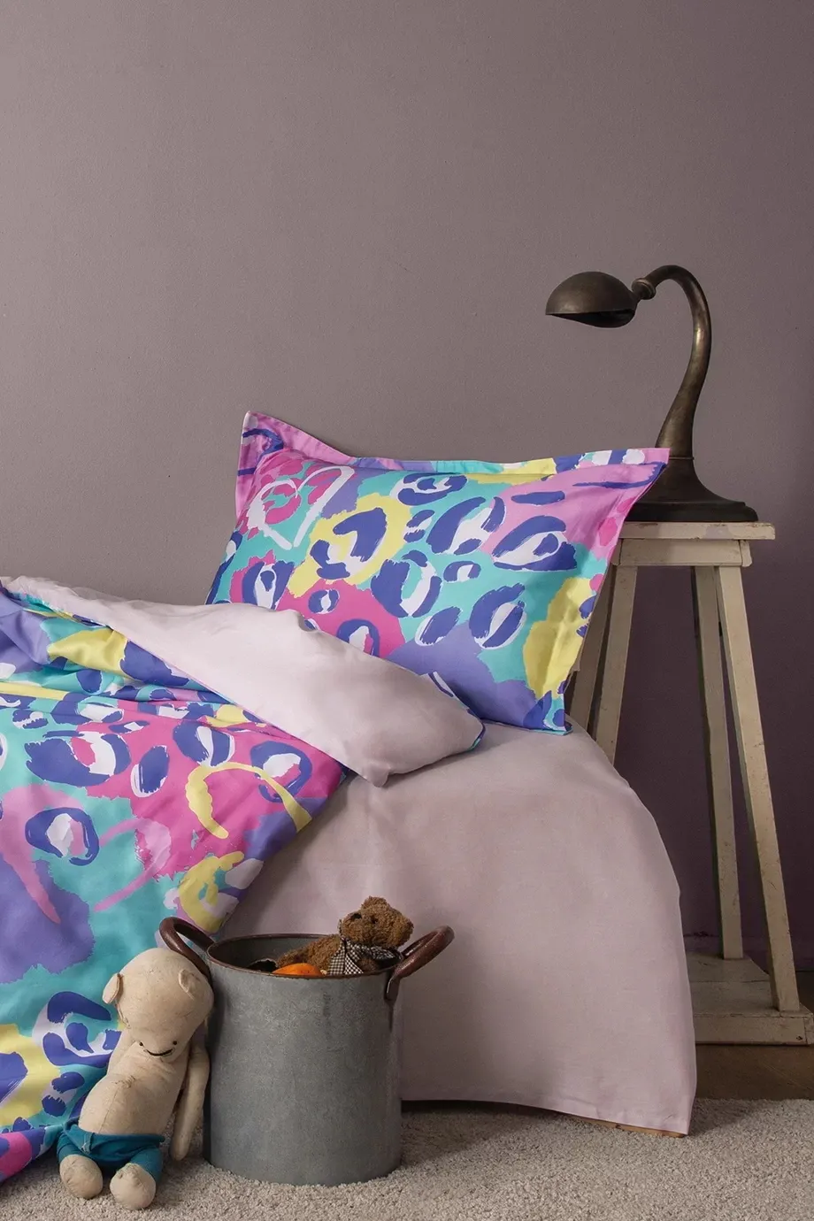 Комплект постільної білизни Digital Satin 160 × 220 см Pinky від Issimo