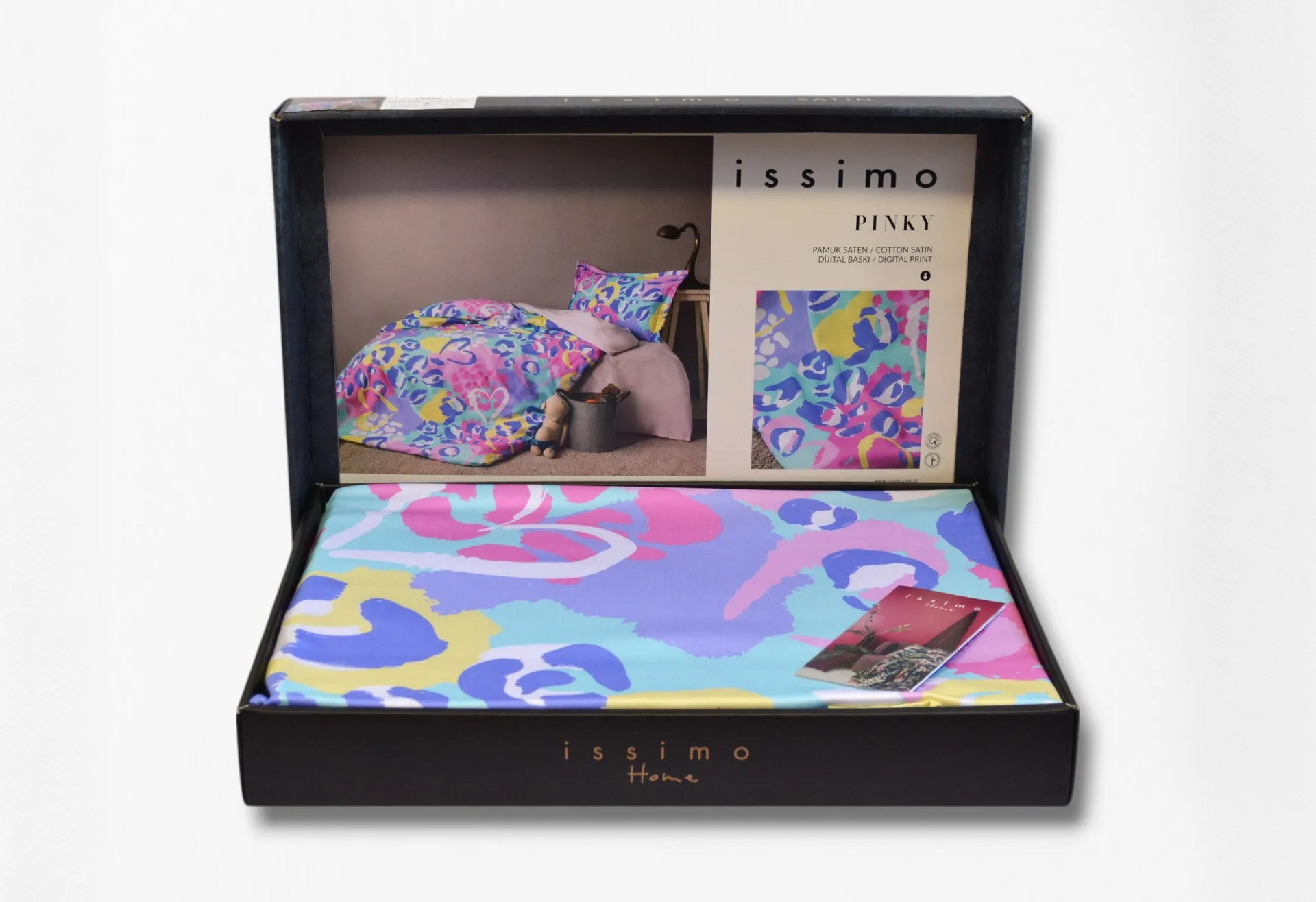 Комплект постільної білизни Digital Satin 160 × 220 см Pinky від Issimo - Зображення 6