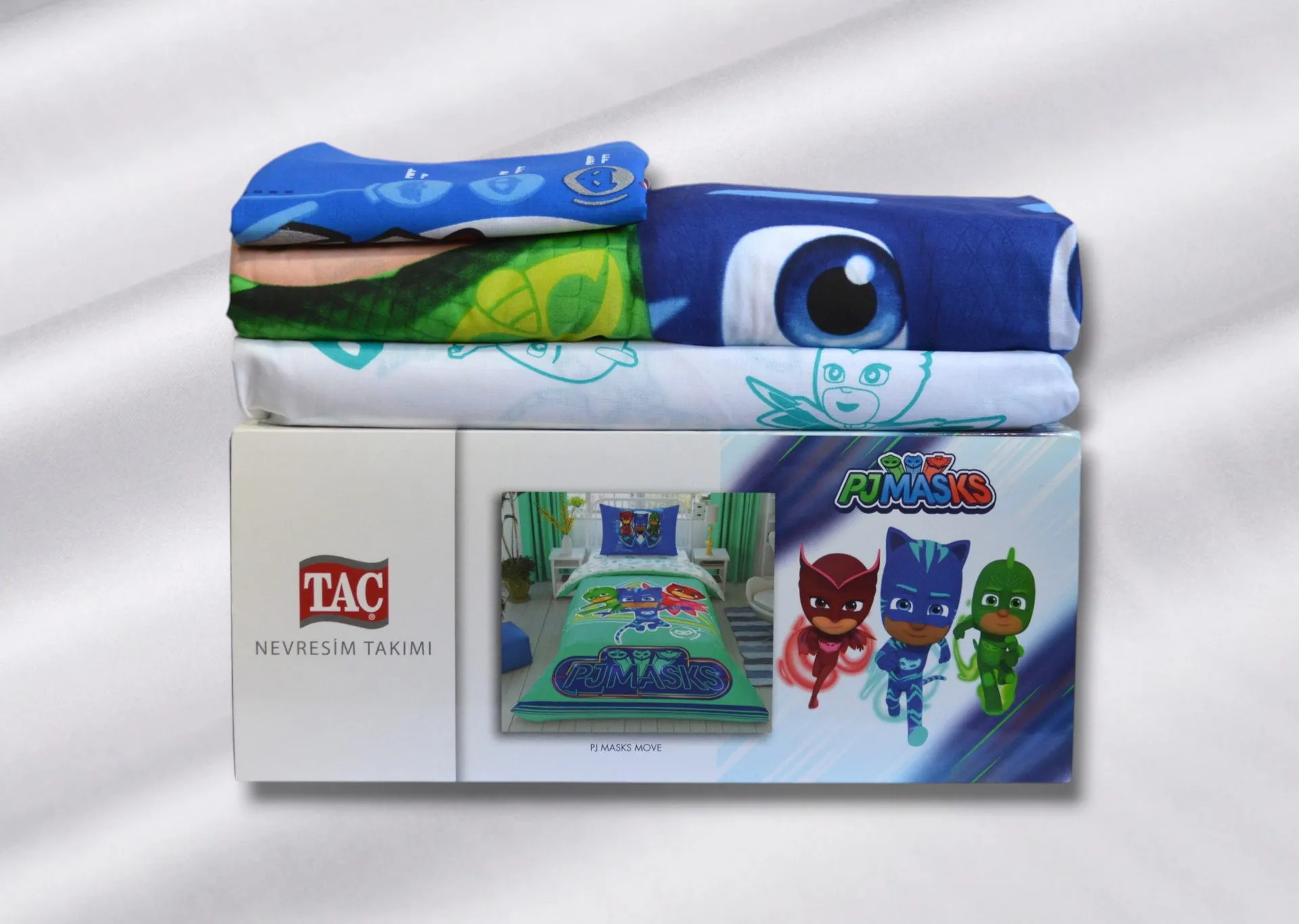 Постільна білизна Disney 160 × 220 см (полуторний) PJ Masks Move від TAC - Зображення 5