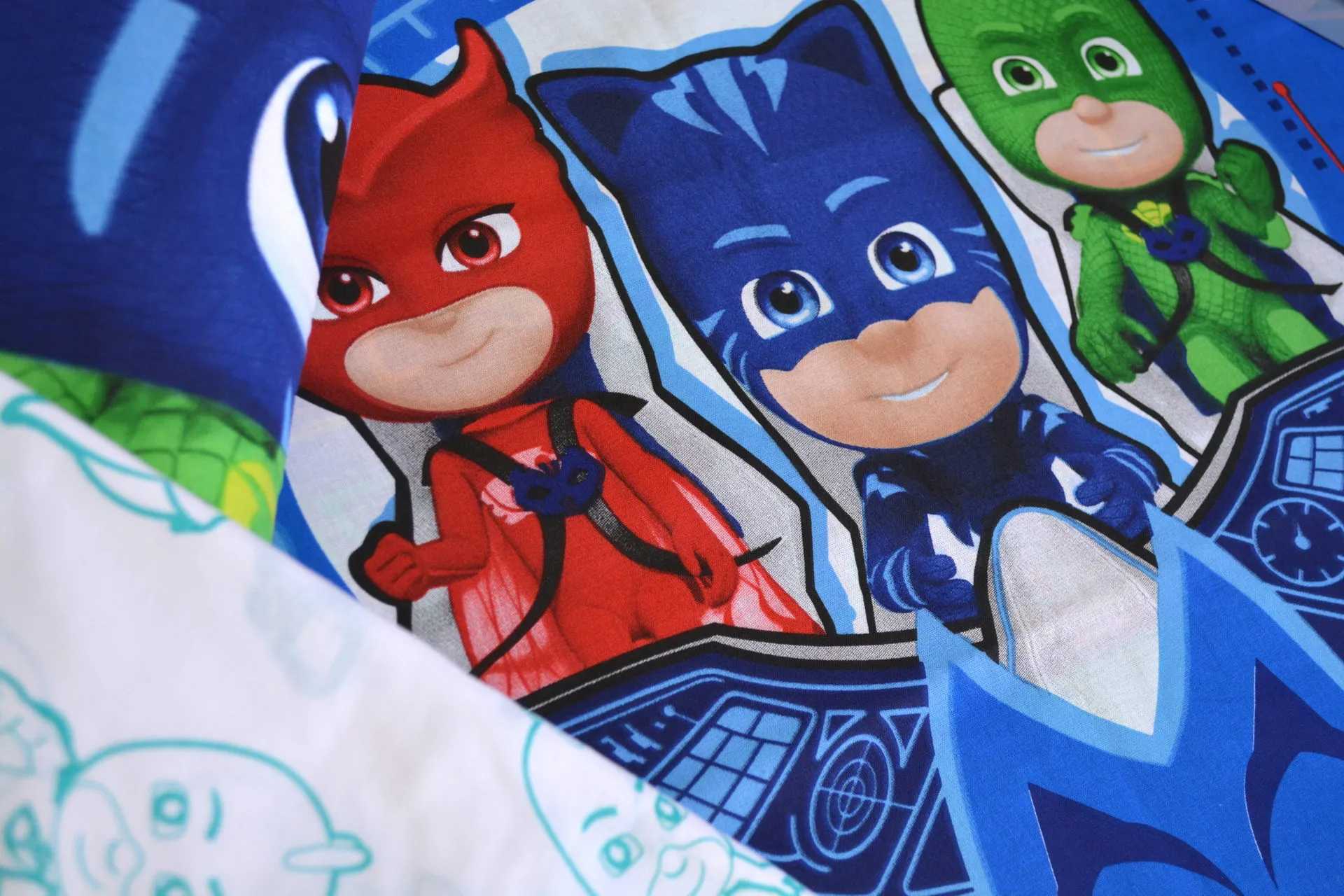 Постільна білизна Disney 160 × 220 см (полуторний) PJ Masks Move від TAC - Зображення 2