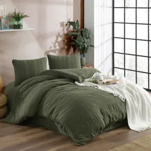 Постільна білизна Muslin Patara 200 × 220 см (євро) Yesil від Şikel