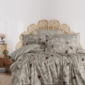 Постільна білизна Premium Satin 200 × 220 см (євро) Perlan Wind від La Romano