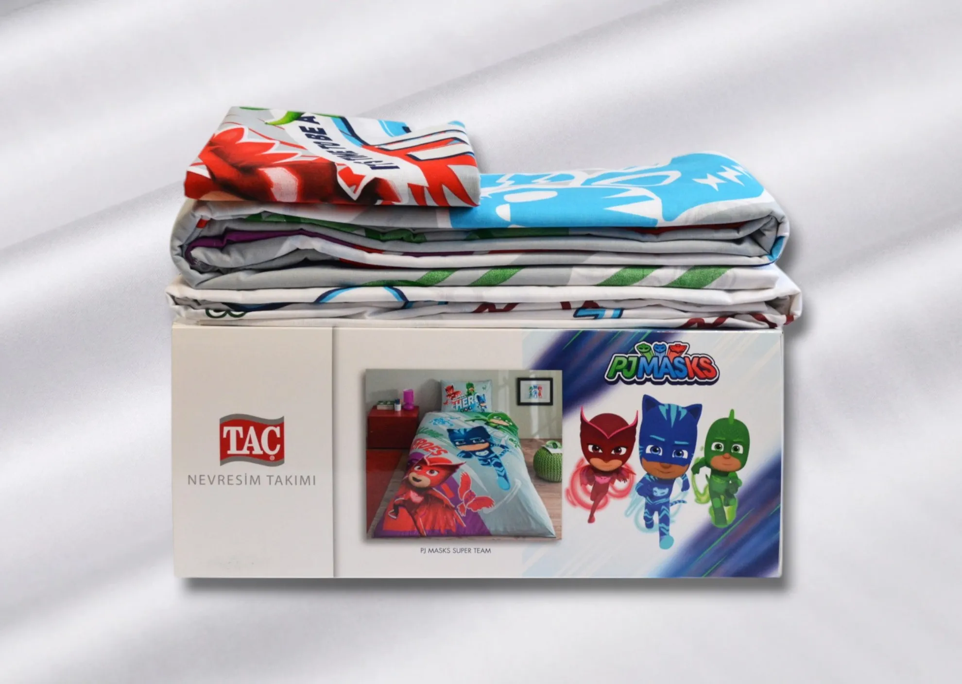 Постільна білизна Disney 160 × 220 см (полуторний) PJ Masks Super Team від TAC - Зображення 7