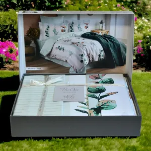Alternative view of Постільна білизна Exclusive Satin 200 × 220 см (євро) Vicanze Yesil від Prima Casa