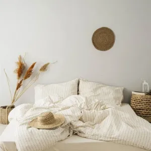 Постільна білизна Stonewashed 160 × 220 см (полуторний) Pur Coton від Limasso
