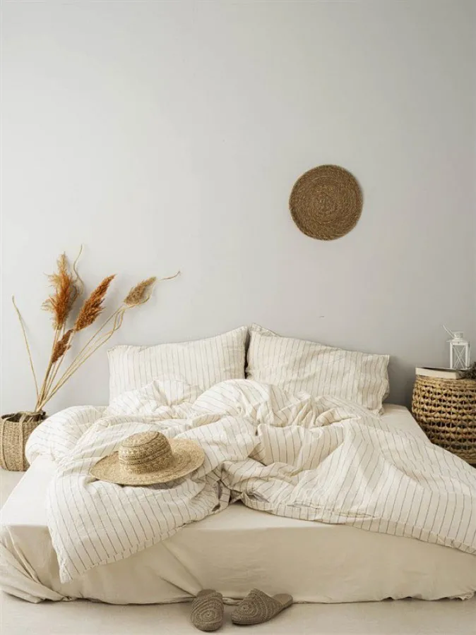 Постільна білизна Stonewashed 200 × 220 см (євро) Pur Coton від Limasso