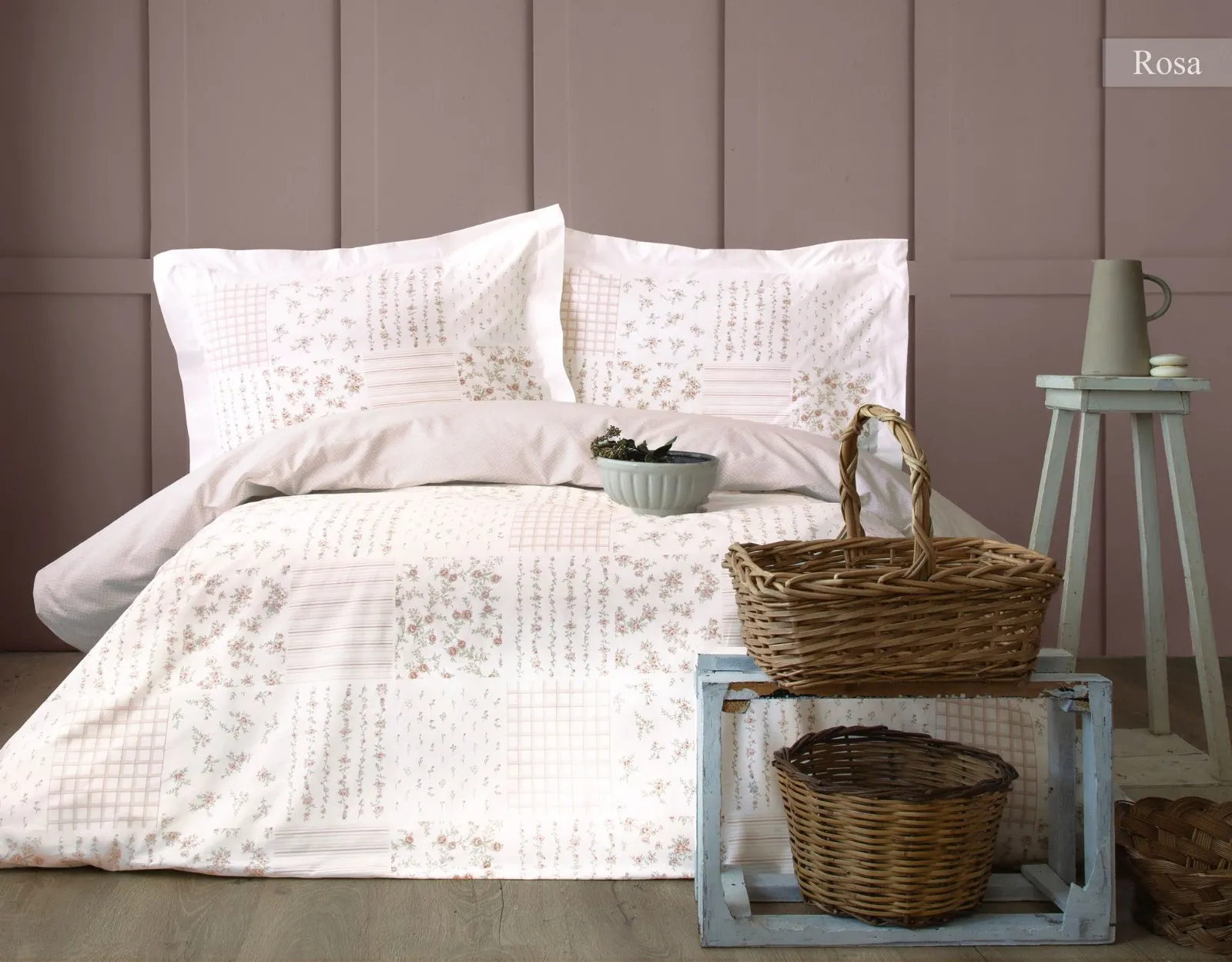 Постільна білизна Poplin 200 × 220 см (євро) Rosa від Pupilla