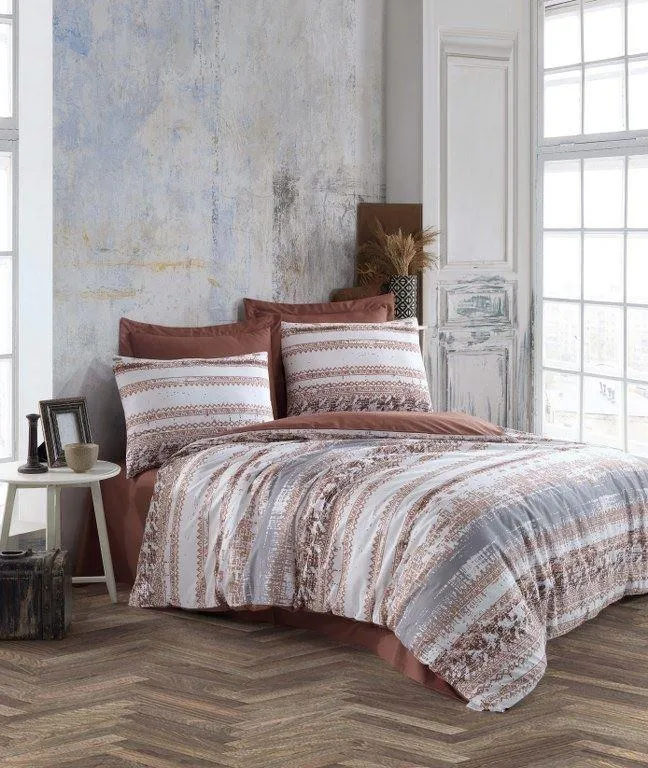 Постільна білизна Creaforse 200 × 220 см (євро) Ruby Cinnamon від Altinbasak