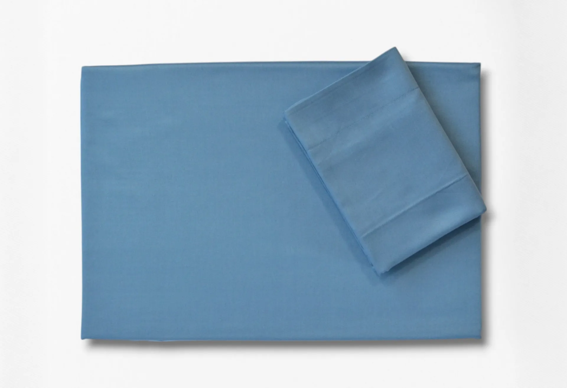 Комплект постільної білизни Simply Satin 200 × 220 см (євро) Sky Blue від Issimo - Зображення 3
