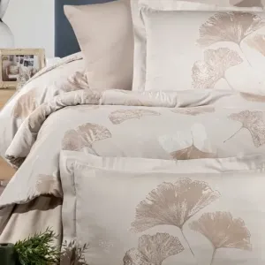 Alternative view of Постільна білизна Cotton Satin 200 × 220 см (євро) Sofira Beige від First Choice