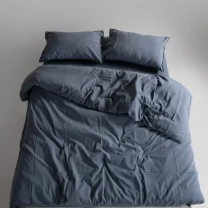 Alternative view of Постільна білизна Stonewashed Ranforse 200 × 220 см (євро) Natural Grey від Limasso