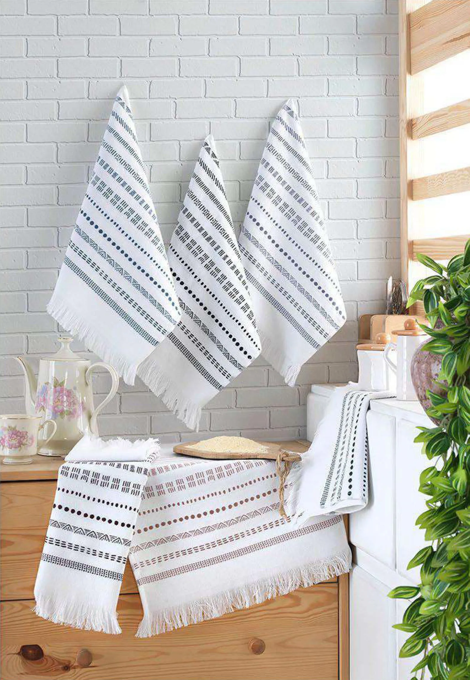 Набір кухонних рушників 40×60 см Tivoli, 6 шт. від Saheser