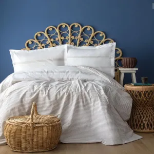 Постільна білизна Poplin 200 × 220 см (євро) Samos Bej від Pupilla