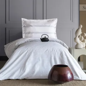 Постільна білизна Poplin 160 × 220 см (полуторний) Samos Gri від Pupilla
