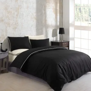 Постільна білизна Ranforce Prima 200 × 220 см (євро) San Marino Black від Turkiz
