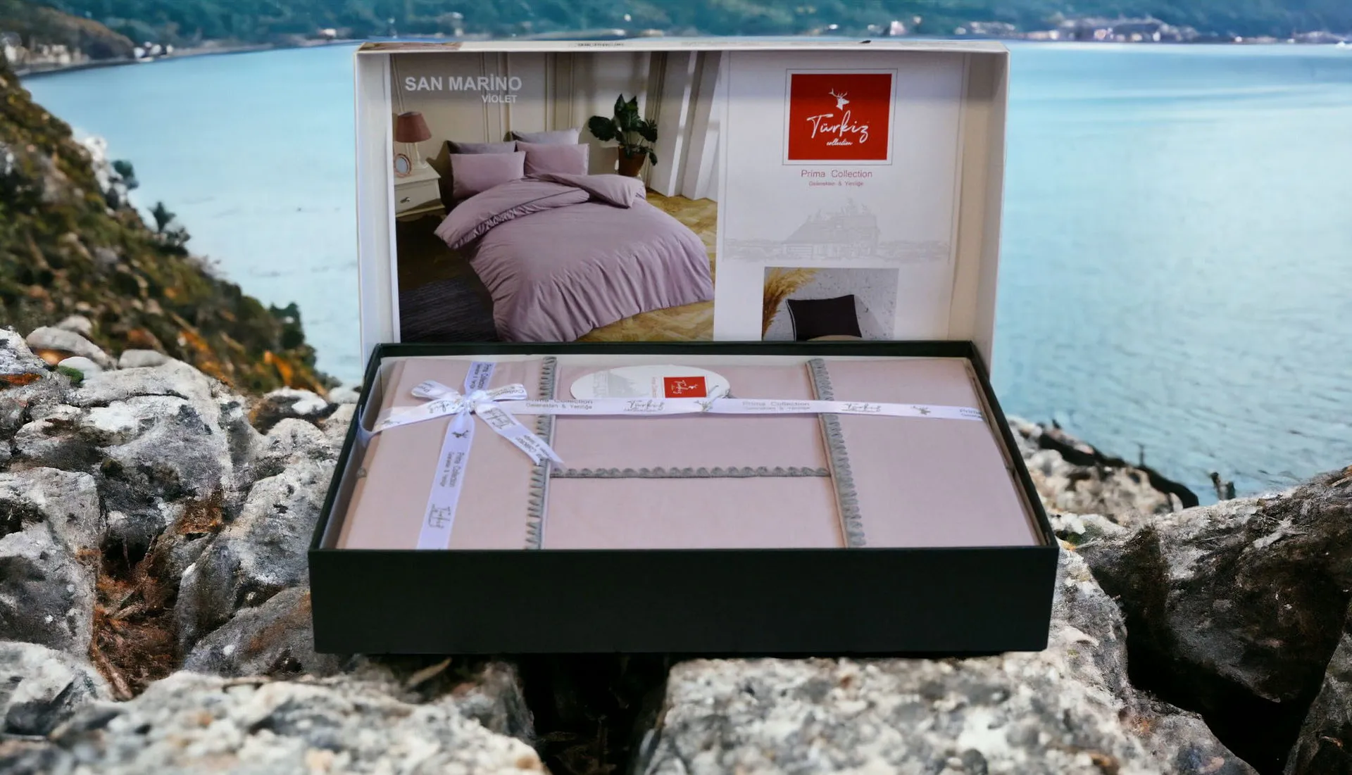 Постільна білизна Ranforce Prima 200 × 220 см (євро) San Marino Violet від Turkiz - Зображення 2