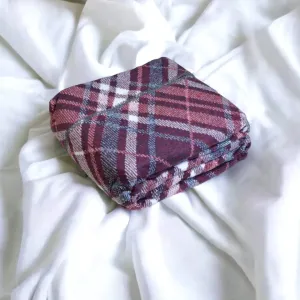 Alternative view of Плед Sheggy 200 × 220 см (євро) Бордовий від Pupilla