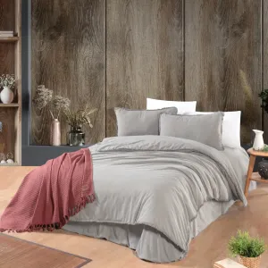 Постільна білизна Stonewashed Ranforse Soho Firfirli 200 × 220 см (євро) Tas від Şikel