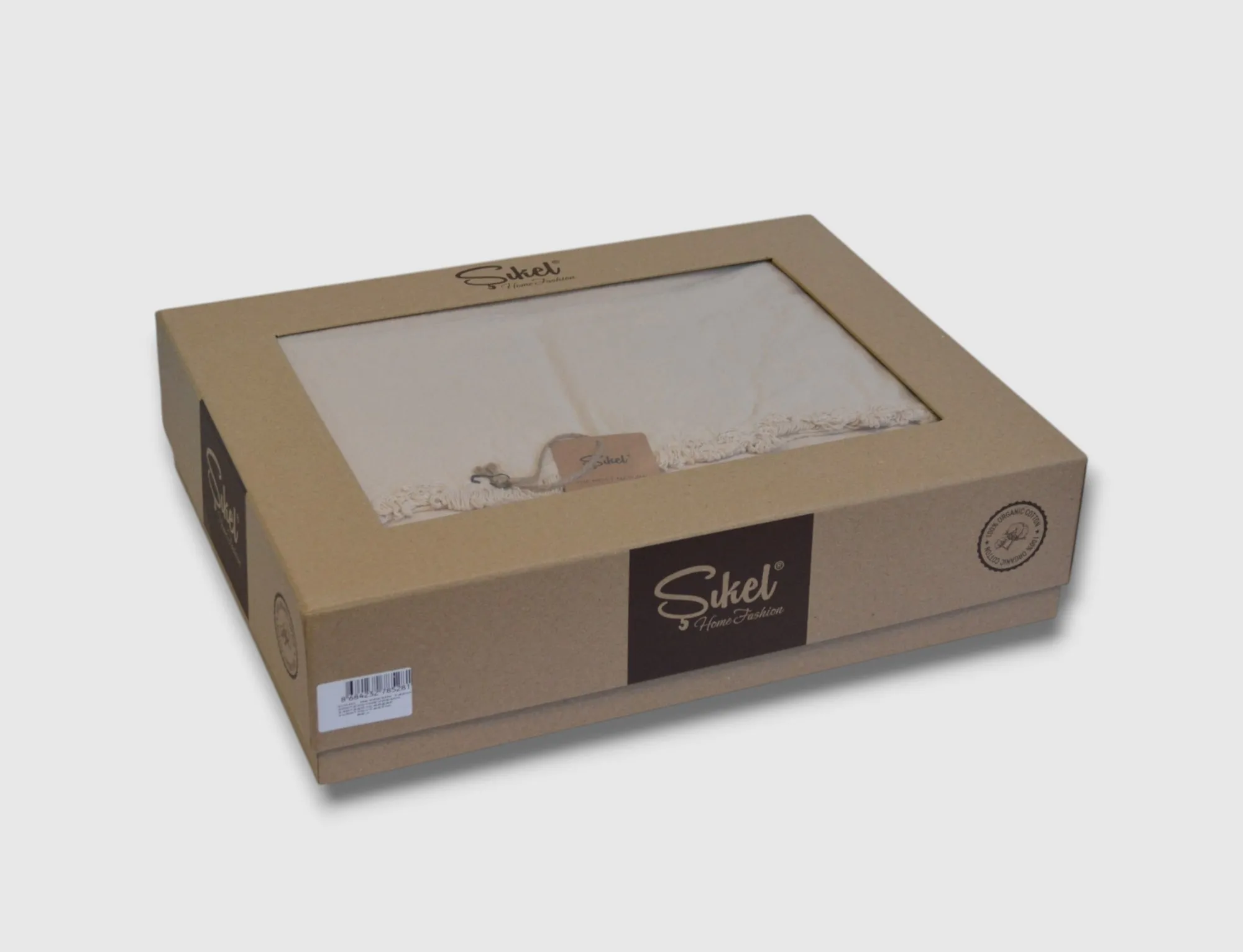Постільна білизна Stonewashed Ranforse Soho Firfirli 200 × 220 см (євро) Bej від Şikel - Зображення 5