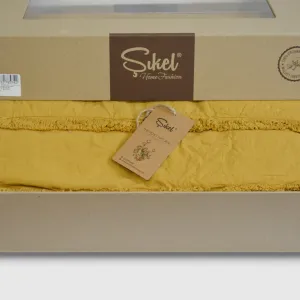 Alternative view of Постільна білизна Stonewashed Ranforse Soho Firfirli 200 × 220 см (євро) Hardal від Şikel