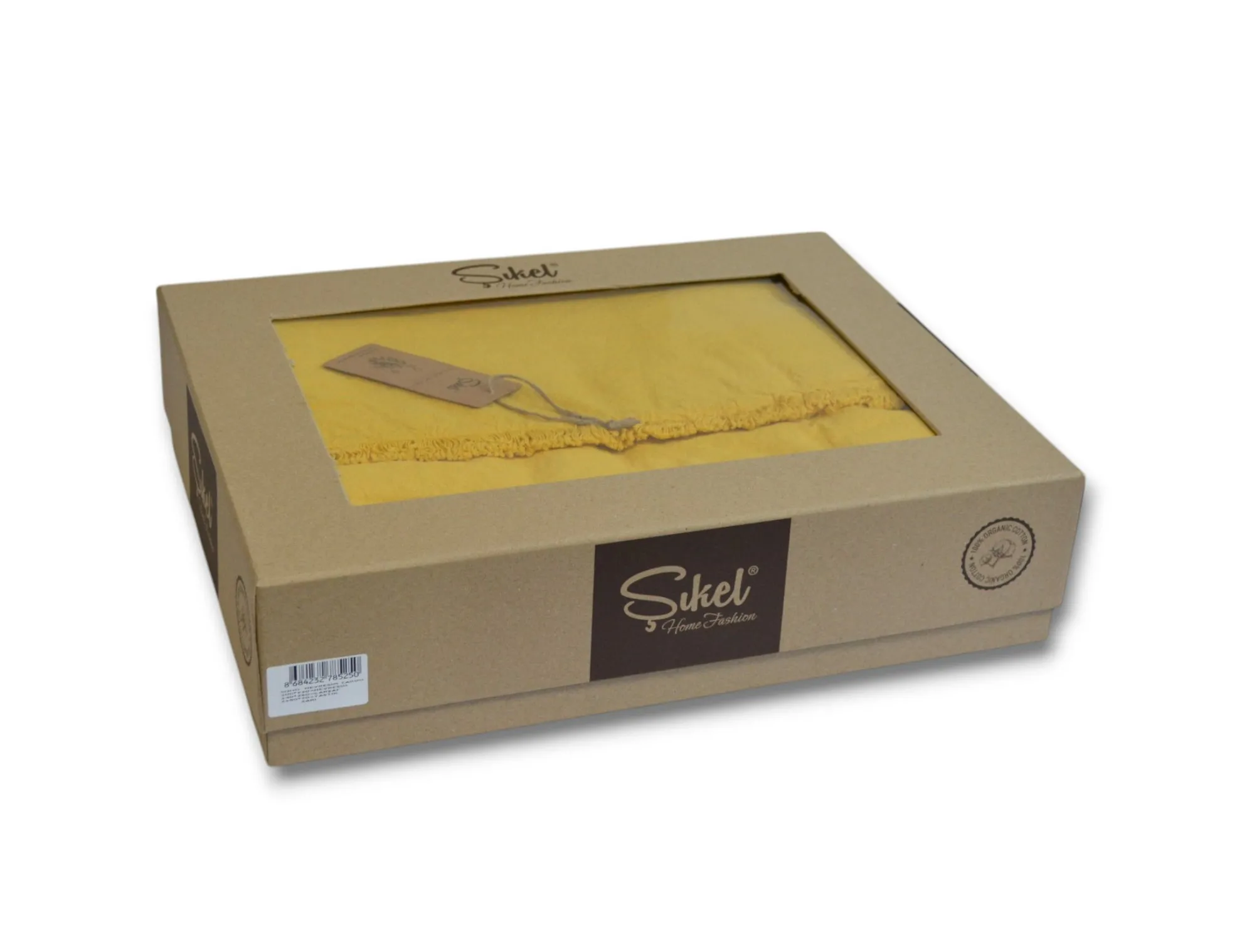 Постільна білизна Stonewashed Ranforse Soho Firfirli 200 × 220 см (євро) Sari від Şikel - Зображення 5