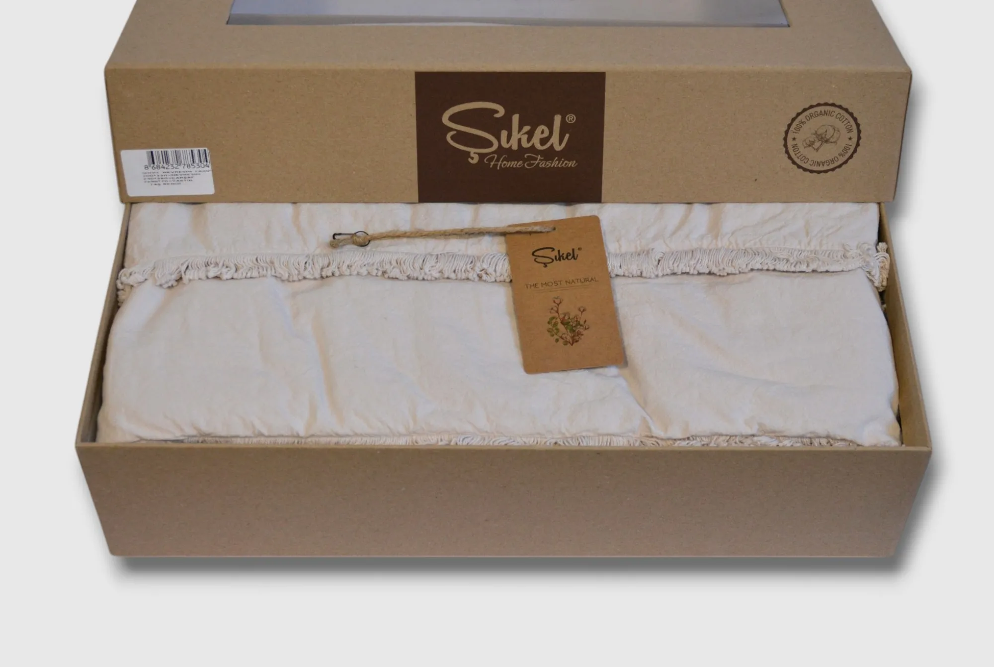 Постільна білизна Stonewashed Ranforse Soho Firfirli 200 × 220 см (євро) Tas від Şikel - Зображення 4