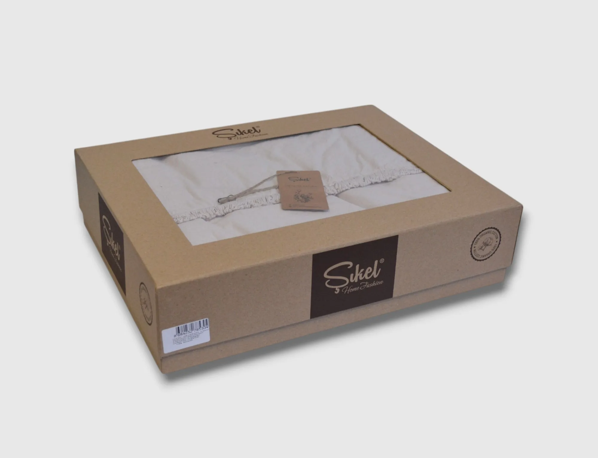 Постільна білизна Stonewashed Ranforse Soho Firfirli 200 × 220 см (євро) Tas від Şikel - Зображення 5