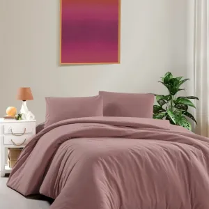 Постільна білизна Stonewashed Soho 200 × 220 см (євро) Rose від Şikel