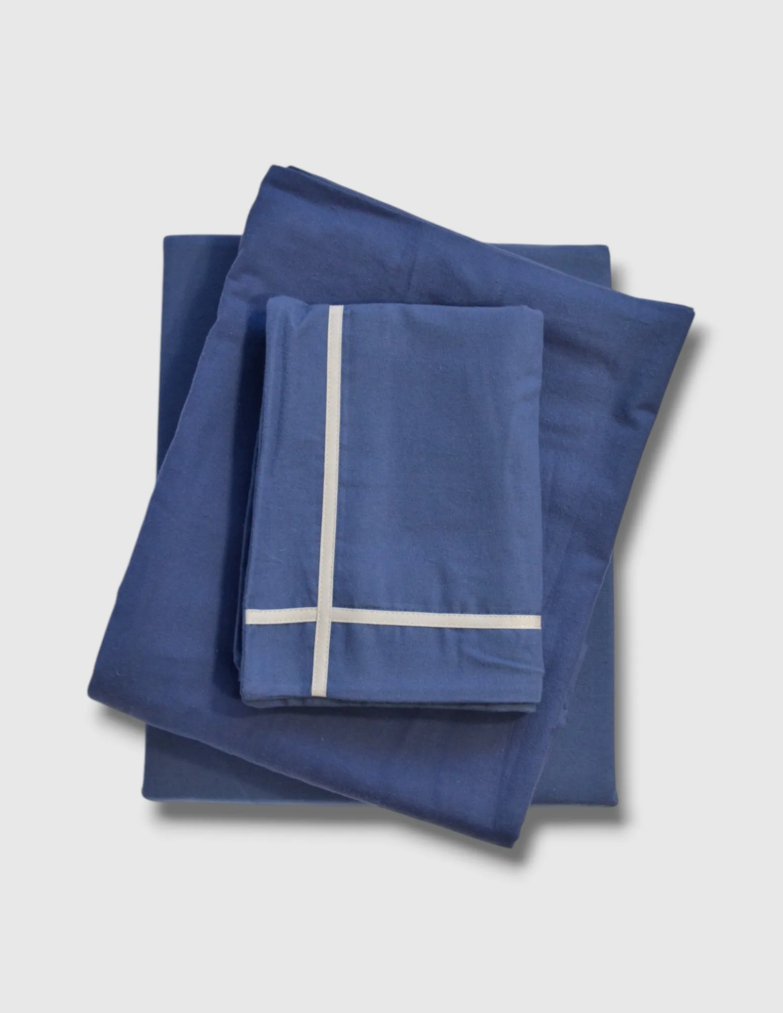 Комплект постільної білизни Flanel 200 × 220 см (євро) Soprano Denim від First Choice - Зображення 4