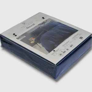 Alternative view of Комплект постільної білизни Flanel 200 × 220 см (євро) Soprano Denim від First Choice
