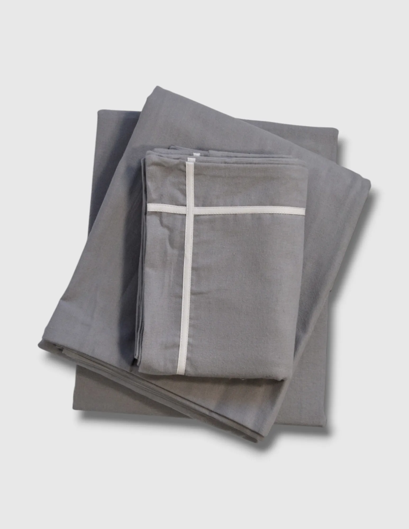 Комплект постільної білизни Flanel 200 × 220 см (євро) Soprano Grey від First Choice - Зображення 4