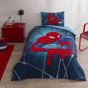 Постільна білизна Disney 160 × 220 см (полуторний) Spaidermen Rise від TAC