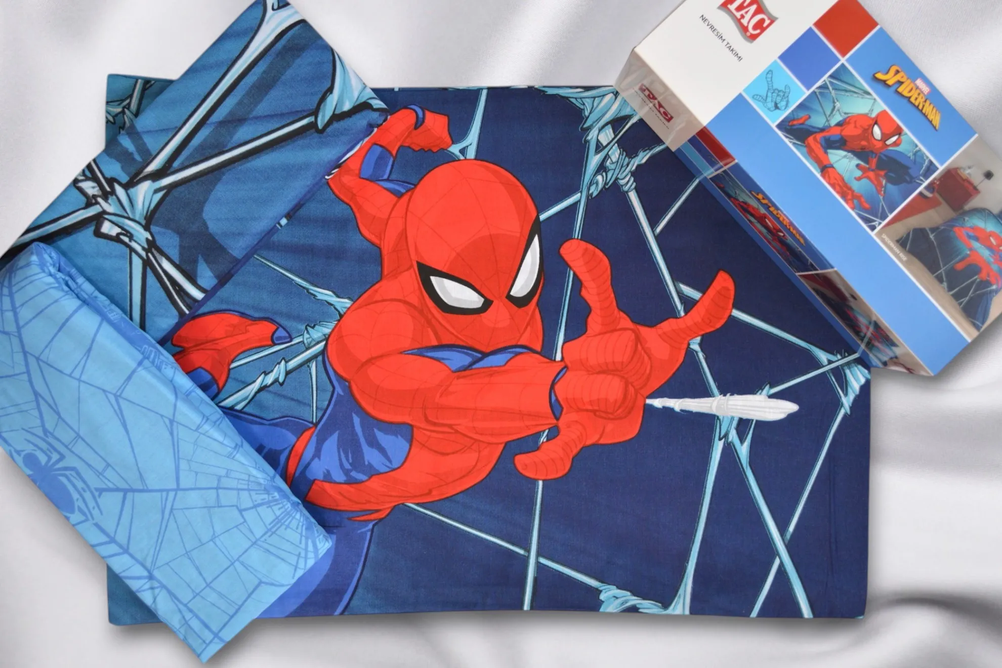 Постільна білизна Disney 160 × 220 см (полуторний) Spaidermen Rise від TAC - Зображення 4