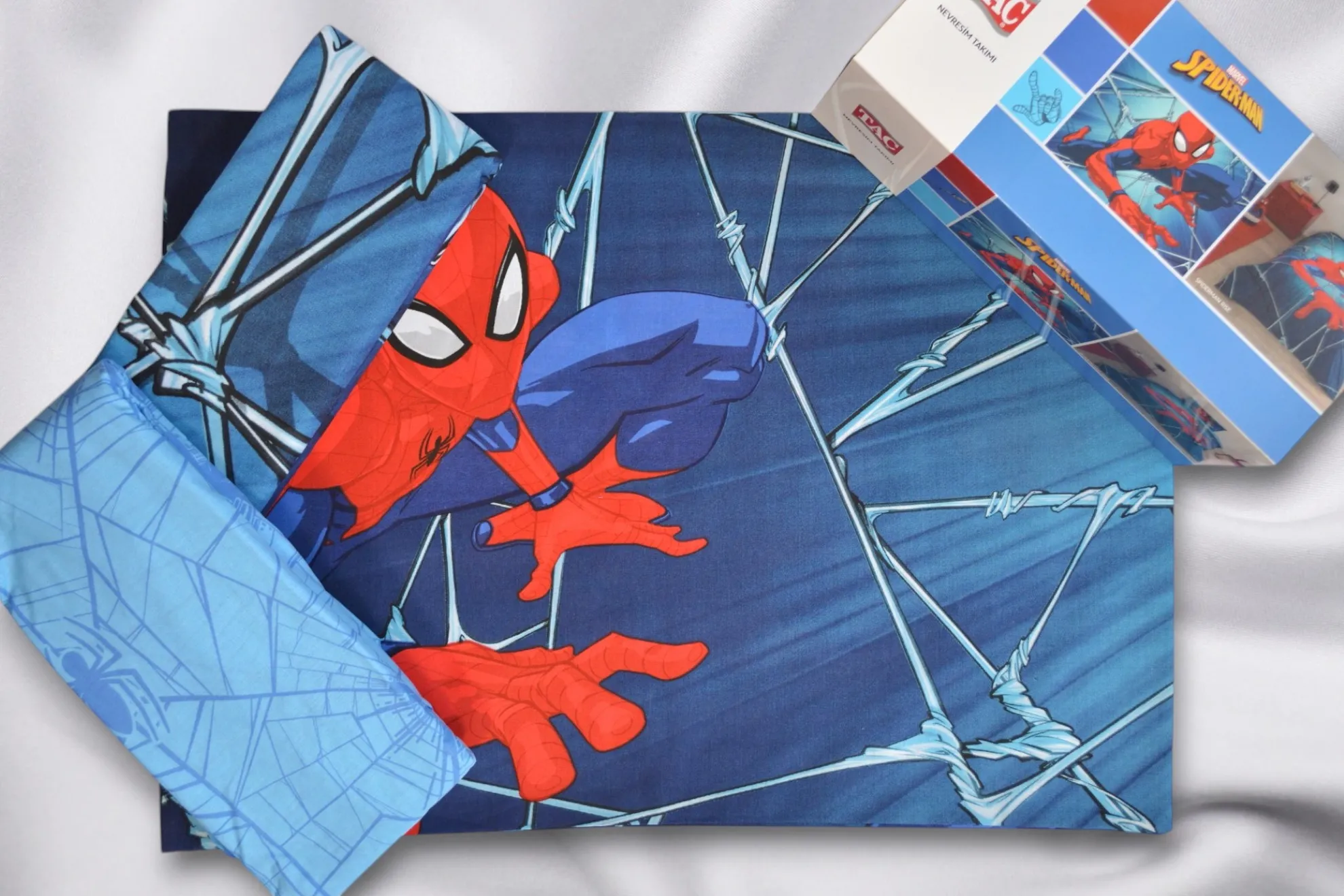 Постільна білизна Disney 160 × 220 см (полуторний) Spaidermen Rise від TAC - Зображення 5