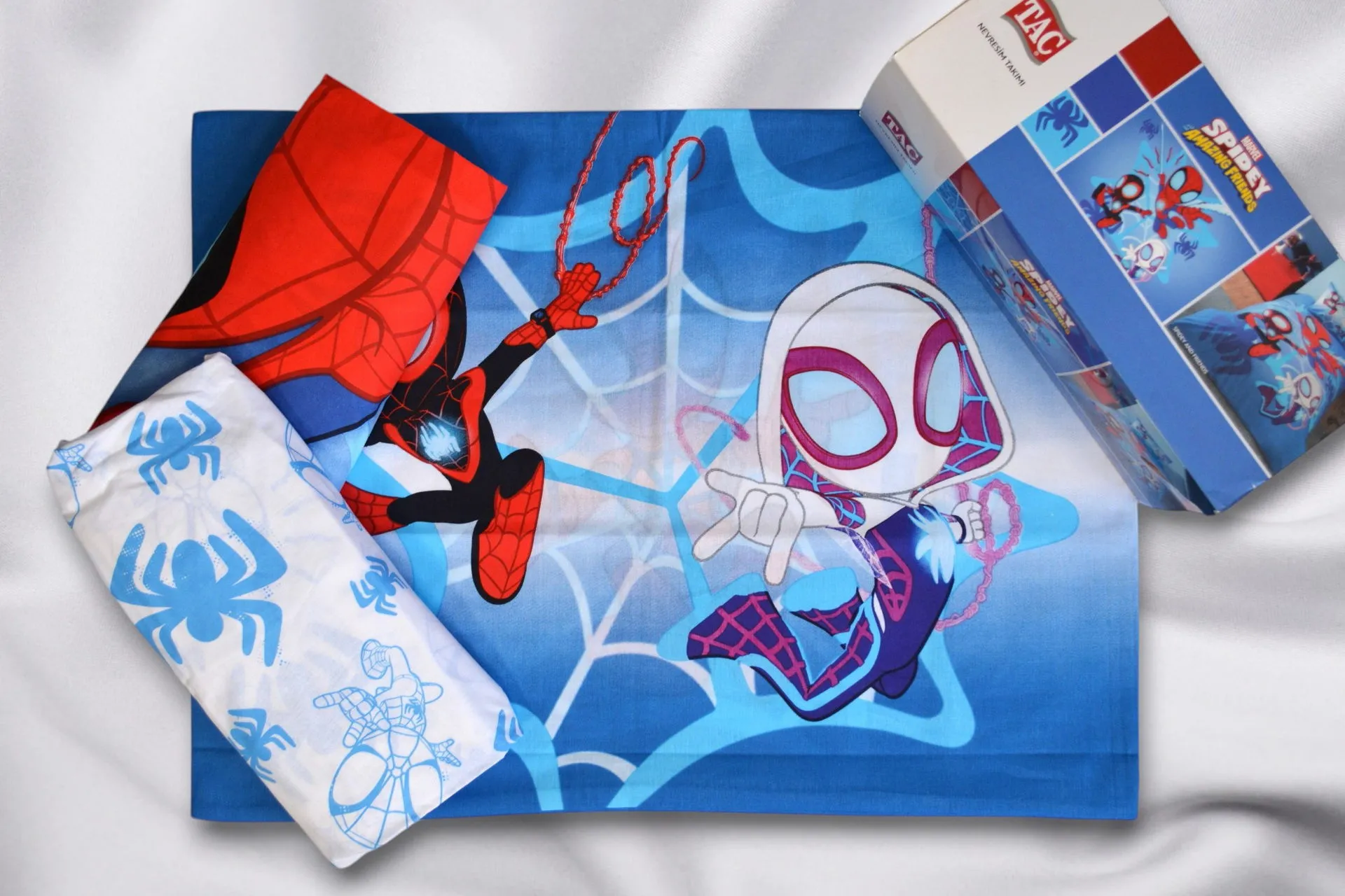 Постільна білизна Disney 160 × 220 см (полуторний) Spidey And Friends від TAC - Зображення 3