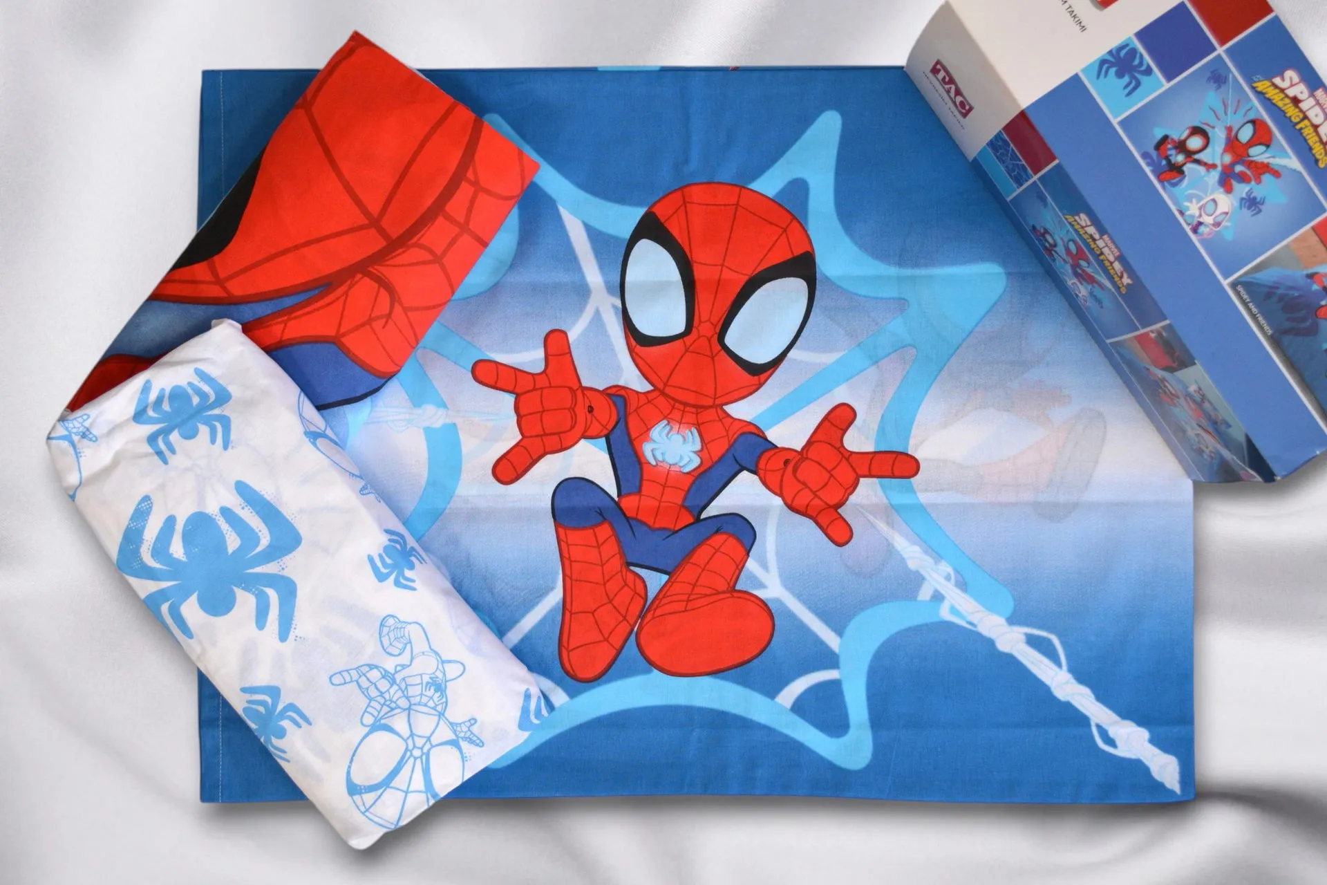 Постільна білизна Disney 160 × 220 см (полуторний) Spidey And Friends від TAC - Зображення 4